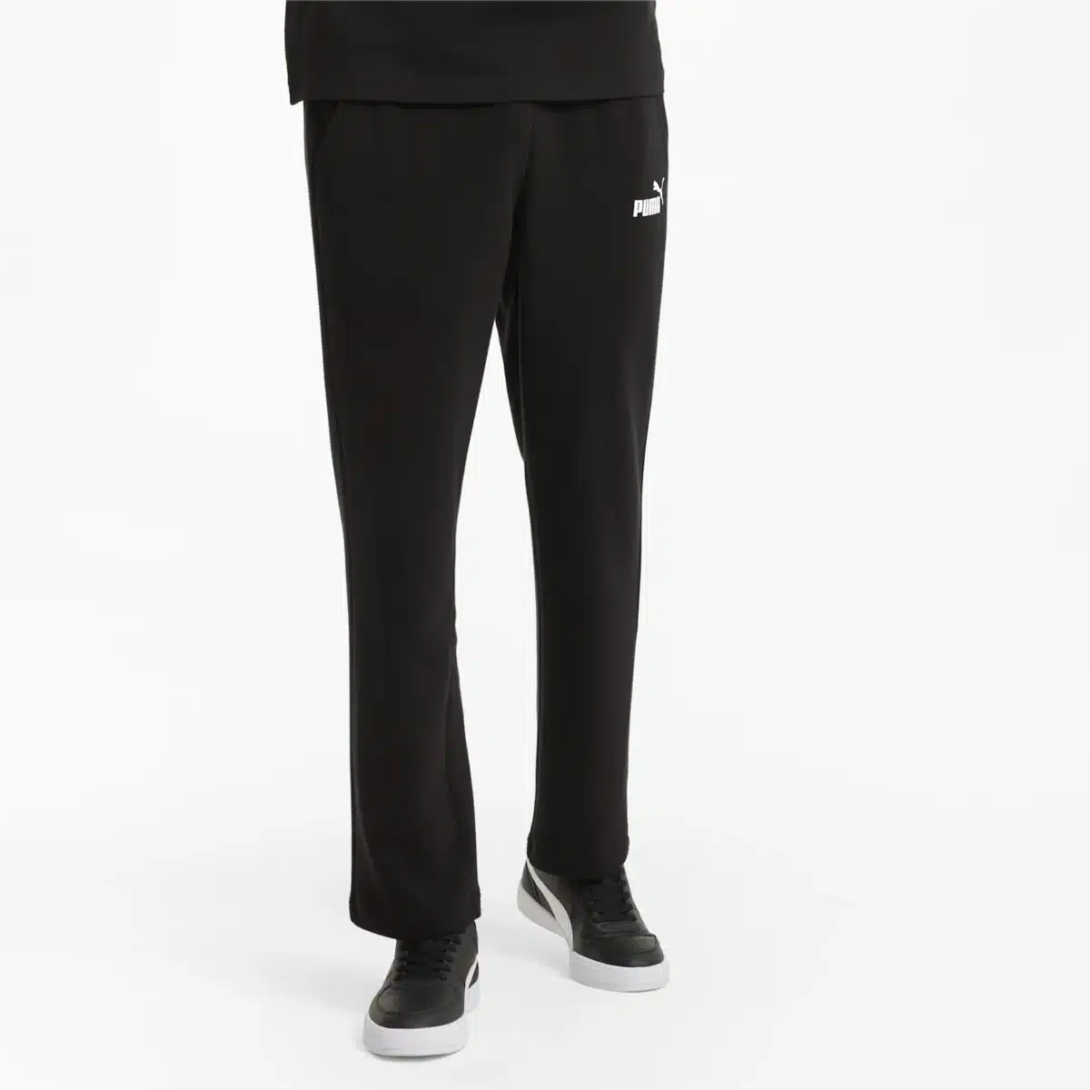 PUMA ESSENTIALS LOGO OPEN HEM MEN PANTS - Image 2