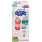 TOMY TOOMIES BABY TODDLER BATH TOY PEPPA PIG NESTING FAMILY 1000-73526