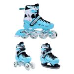 ADJUSTABLE KIDS INLINE/ROLLER SKATES/ICE SKATES 10305RIS