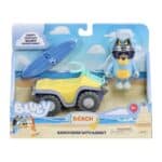 BLUEY FIGURE BEACH QUAD WITH BANDIT BLY62110