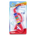 MINI SAXOPHONE WITH 8 COLORFULL KEYS IN BLISTER 322832