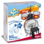 BONTEMPI DRUM SET 4PC WITH STOOL AND 2 STICKS 51 4504