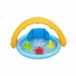 BESTWAY INFLATABLE POOL WITH ROOF LIL SEA SHAPES 52568