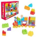 COCOMELON TRAIN WITH BRICKS CCM07000