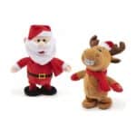 XMAS SANTA  REINDEER WITH GREEK CAROL  MOVE 8184