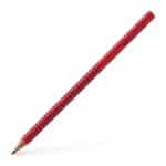 FABER GRIP PENCIL BRIGHT RED