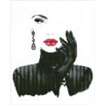 DIAMOND DOTZ LADY IN BLACK