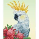 DIAMOND DOTZ-WHITE COCKATOO WARATHAS DD1.0059