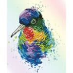 DIAMOND DOTZ RAINBOW FEATHERS