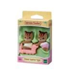 SYLVANIAN FAMILIES WALNUT SQUIRREL TWINS 5421