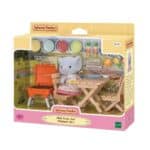 SYLVANIAN FAMILIES BBQ PICNIC SET ELEPHANT GIRL 5640