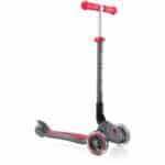 GLOBBER SCOOTER PRIMO FOLDABLE GREY RED 430-120-2