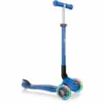 GLOBBER SCOOTER PRIMO FOLDABLE FANTASY LIGHTS RACING NAVY BLUE 434-100