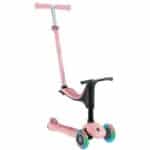 GLOBBER SCOOTER GO UP SPORTY LIGHTS PASTEL PINK452-710-4