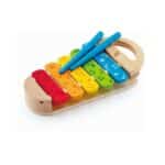 HAPE EARLY MELODIES WOODEN XYLOPHONE RAINBOW E0606