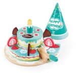 HAPE PLAYFULLY DELICIOUS WOODEN HAPPY BIRTHDAY CAKE E3180A