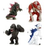 JADA GODZILLA FIGURES 2.5 WAVE 1 253250001