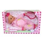 BAMBOLINA 34CM SPEAKS 50 GREEK WORDS BD348