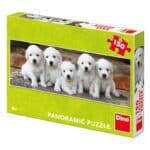 DINO PUZZLES 5 PUPPIES 150PIECES 39324