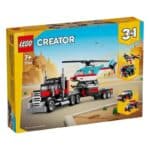 LEGO 31146 CREATOR - FLATBED TRUCK WITH HELICOPTER