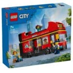 LEGO 60407 CITY - RED DOUBLE-DECKER SIGHTSEEING BUS