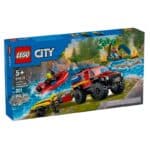 LEGO 60412 CITY - 4X4 FIRE TRUCK WITH RESCUE BOAT