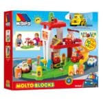MOLTO FIRE STATION +10 BLOCKS + 1 CAR 19464
