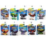 HOT WHEELS COLOR SHIFTERS TRANSFORMING VEHICLES BHR15