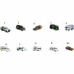 HOTWHEELS POP CULTURE CARS DLB45