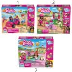 MEGA BLOKS BARBIE SET FIGURE AND ACCESSORIES GWR31