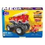 MEGA BLOKS HOT WHEELS TRUCKS FIRE VEHICLE 2IN1 HHD19