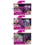 BARBIE DELUXE CLIP-ON BAG WITH SCHOOL OUTFIT AND FIVE THEMED ACCESSORIES HJT42