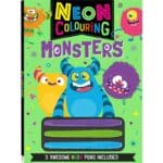 NEON COLOURING 8: MONSTERS COL-3