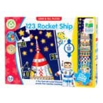 LONG  TALL PUZZLE - 123 ROCKET SHIP J434284