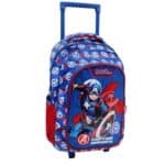 MUST BACKPACK TROLLEY CAPTAIN AMERICA 34X20X45 3CASES 506217