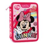 MINNIE DOUBLE DECKER FILLED PENCIL CASE 15*5*21