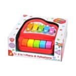 PLAYGO PIANO  XYLOPHONE 2IN1 13363