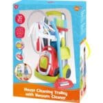 PLAYGO HOUSE CLEANINGTROLLEY WITH VACUUM CLEANER 3482