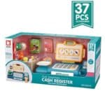 SUPERMARKET CASH REGISTER WITH FOOD