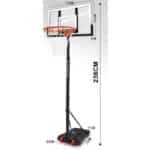 236CM TRASPARENT BASKETBALL SET