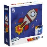 PLUS-PLUS PUZZLE BY NUMBER - ROCKET 500PIECES PLS3930