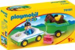 PLAYMOBIL 70181 1.2.3 - Car with Horse Trailer