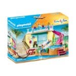 PLAYMOBIL 70435 FAMILY FUN - Bungalow with Pool