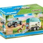 PLAYMOBIL 70511 COUNTRY - Car with Pony Trailer