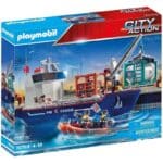 PLAYMOBIL 70769 CITY ACTION - Cargo Ship with Boat