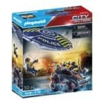 PLAYMOBIL 70781 CITY ACTION - Police Parachute with Amphibious Vehicle