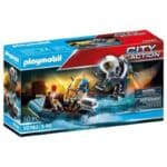 PLAYMOBIL 70782 CITY ACTION - Police Jet Pack with Boat