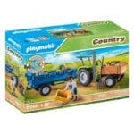 PLAYMOBIL 71249 COUNTRY - Harvester Tractor with Trailer
