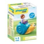 PLAYMOBIL 71322 1.2.3 - Rocking Snail with Rattle Feature
