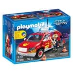 PLAYMOBIL 71375 CITY ACTION - Fire Chief s Car With Lights And Sound